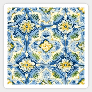 Italian Majolica Tile 21 Sticker